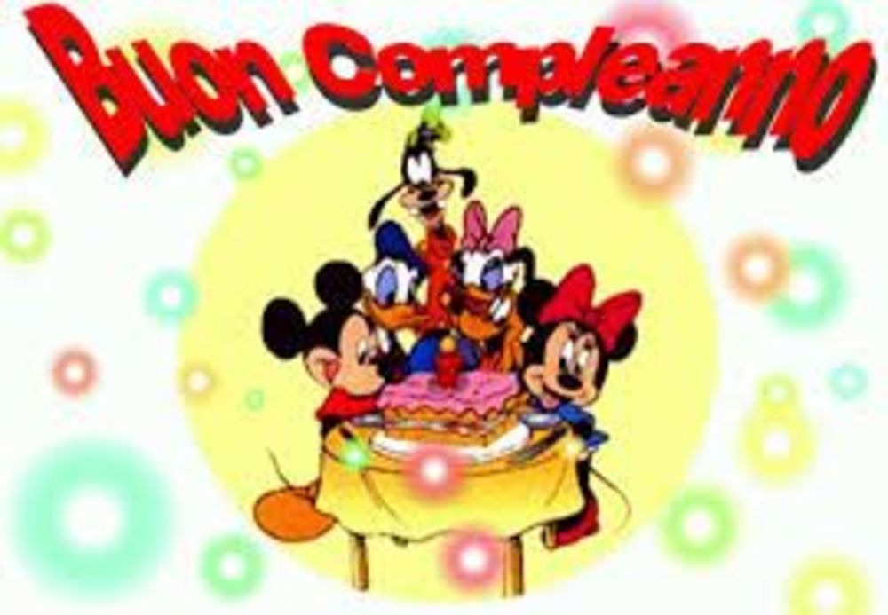 Buon Compleanno Disney