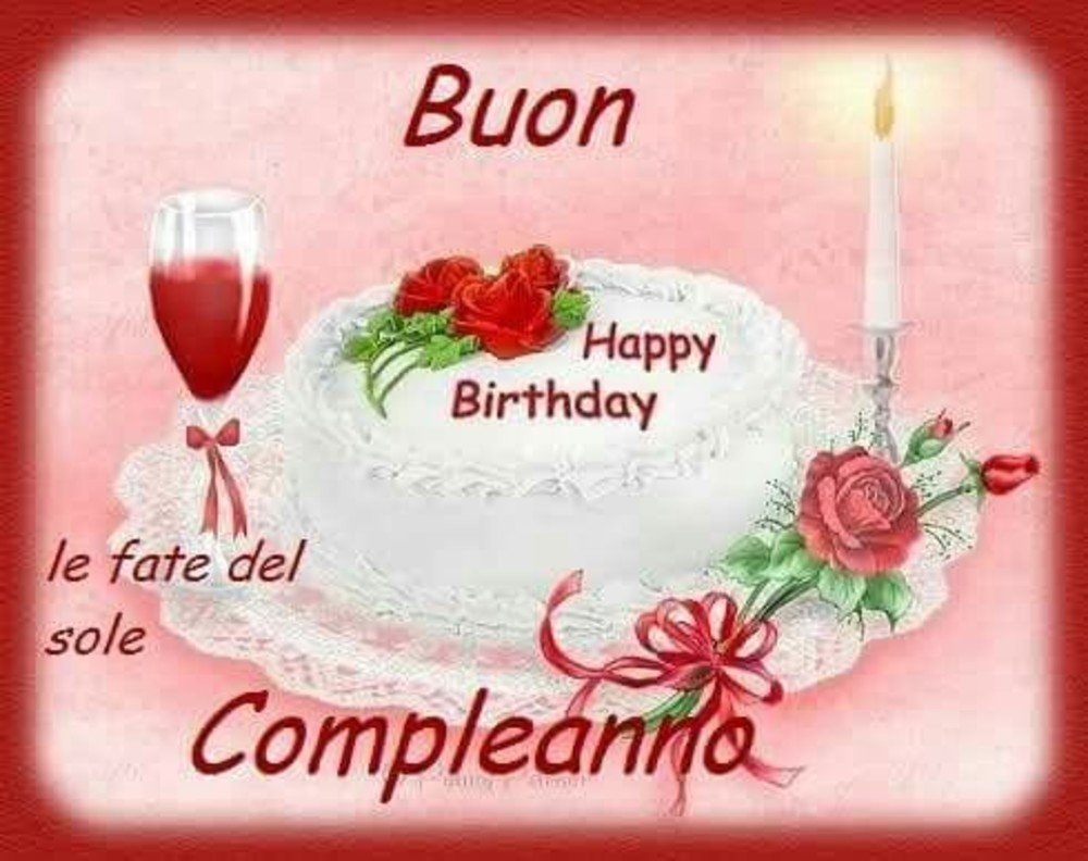 Buon Compleanno, Happy Birthday