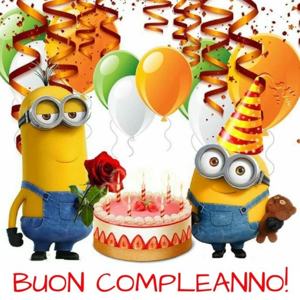 Buon Compleanno dai Minions