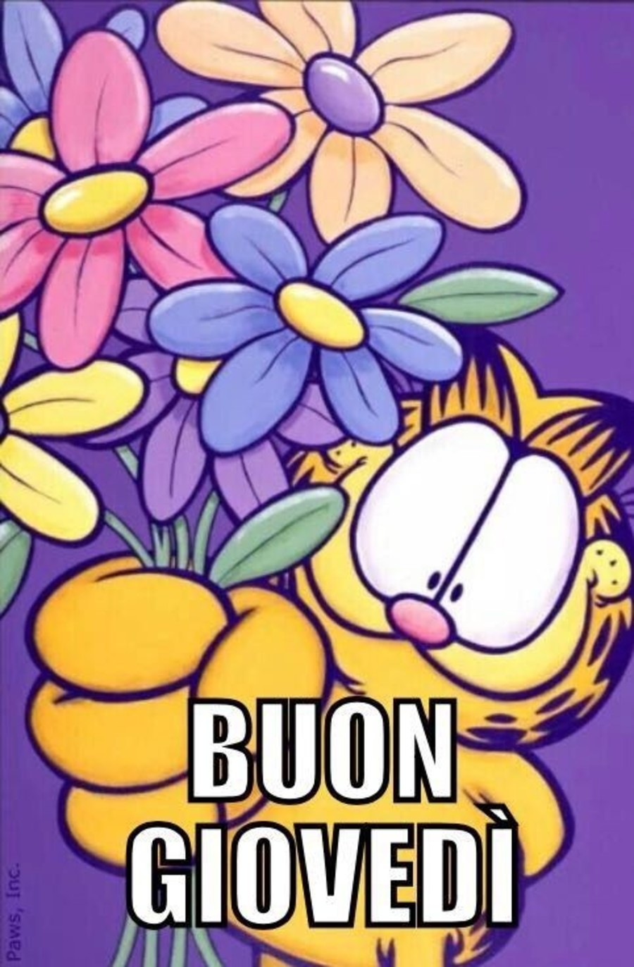 Buon Giovedì con Garfield