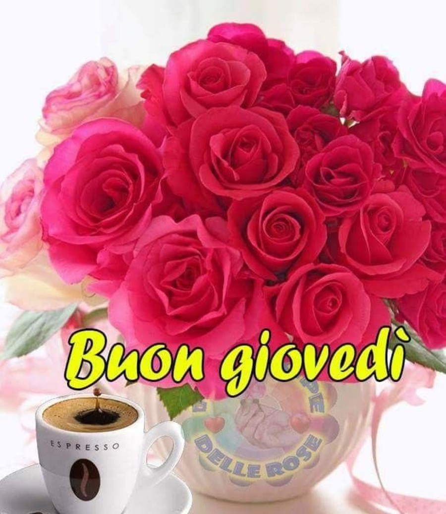 Buon Giovedì con le rose