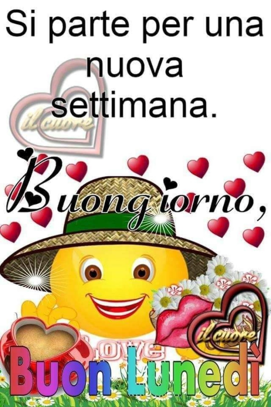 Si parte per una nuova settimana, Buongiorno Buon Lunedì