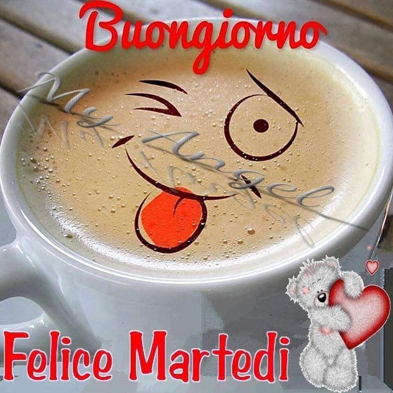 Buongiorno felice martedì immagini simpatiche