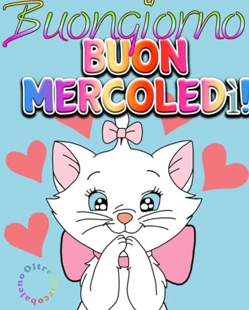 Buongiorno Buon Mercoledì immagini dolci