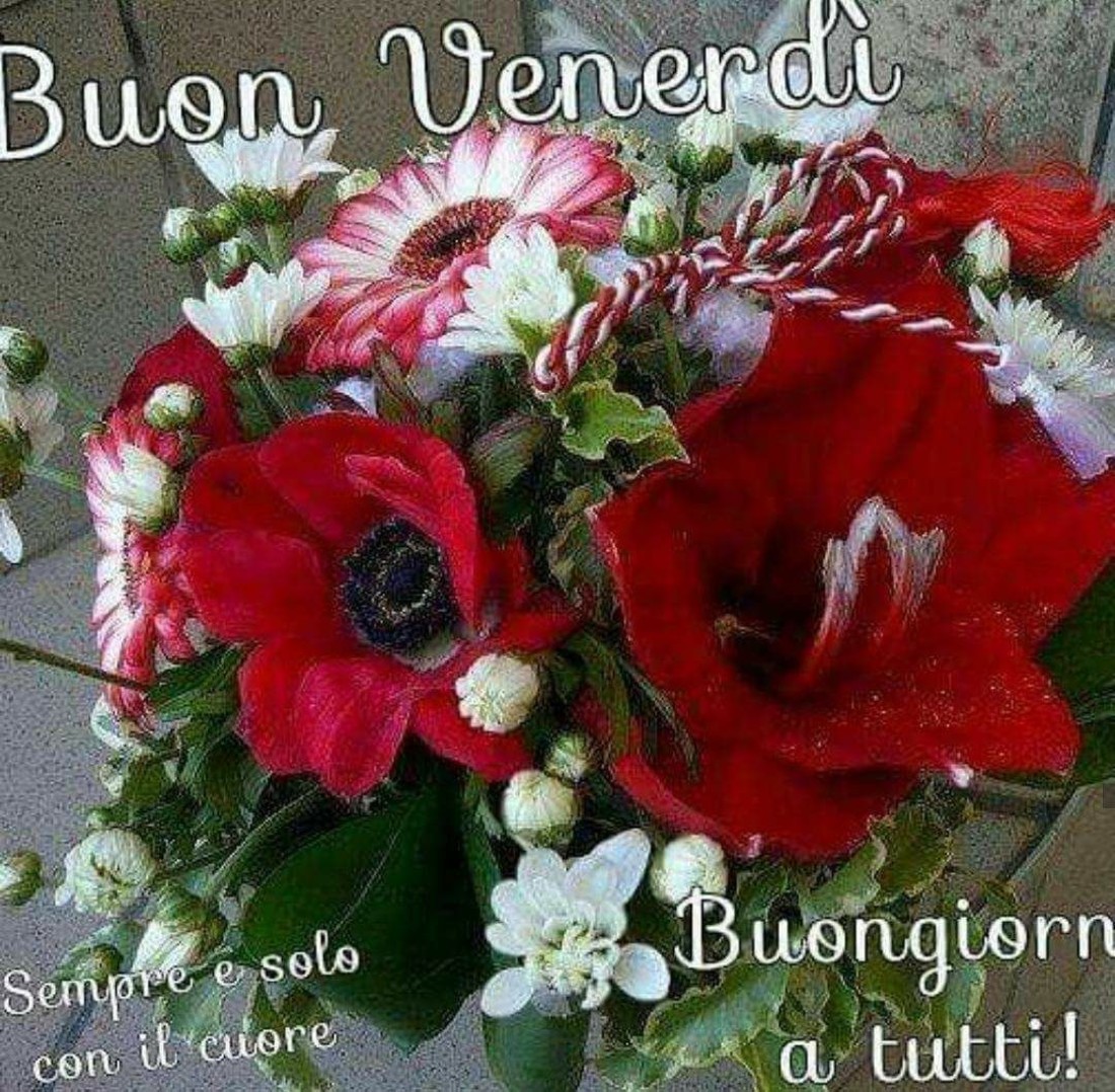 Buon Venerdì, Buongiorno a tutti !