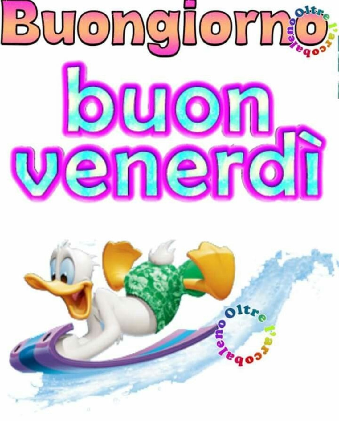 Buongiorno Buon Venerdì d'estate