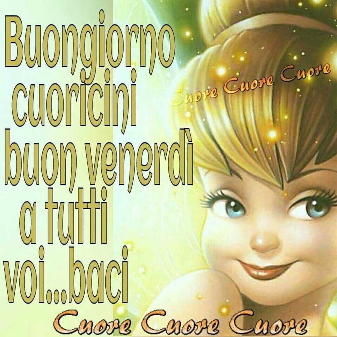 Buongiorno cuoricini... Buon Venerdì a tutti voi... baci