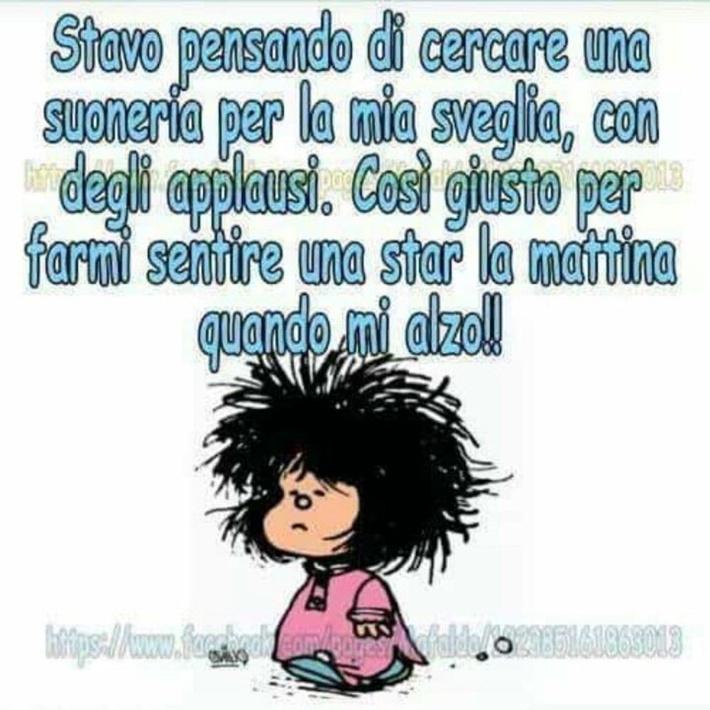 Buongiorno vignette divertenti con Mafalda