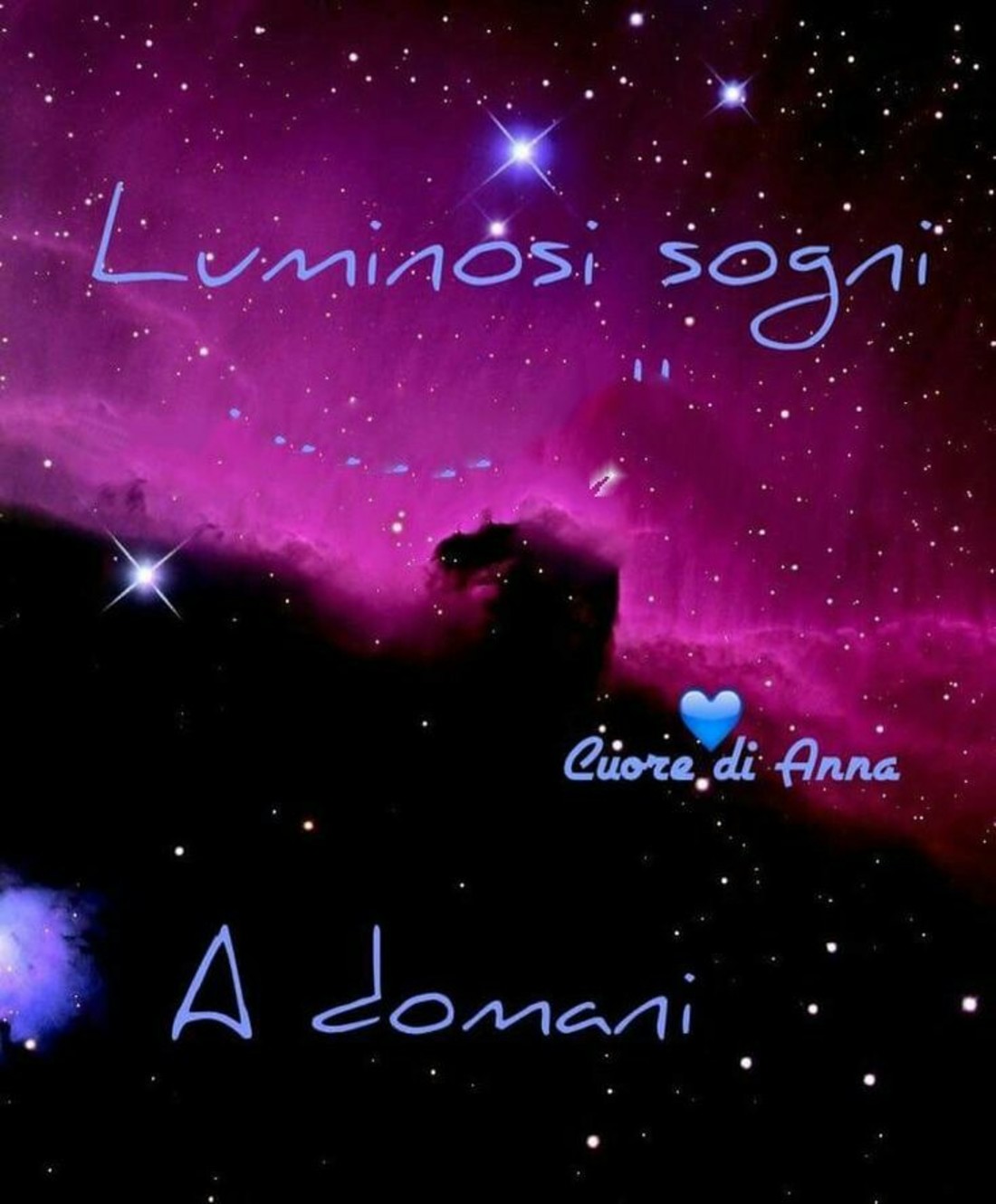Luminosi Sogni, a domani