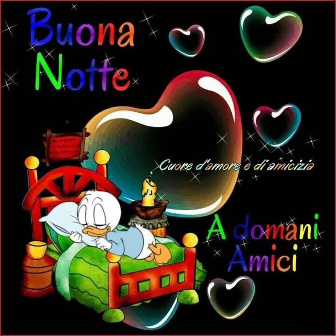 Buona Notte, a domani amici