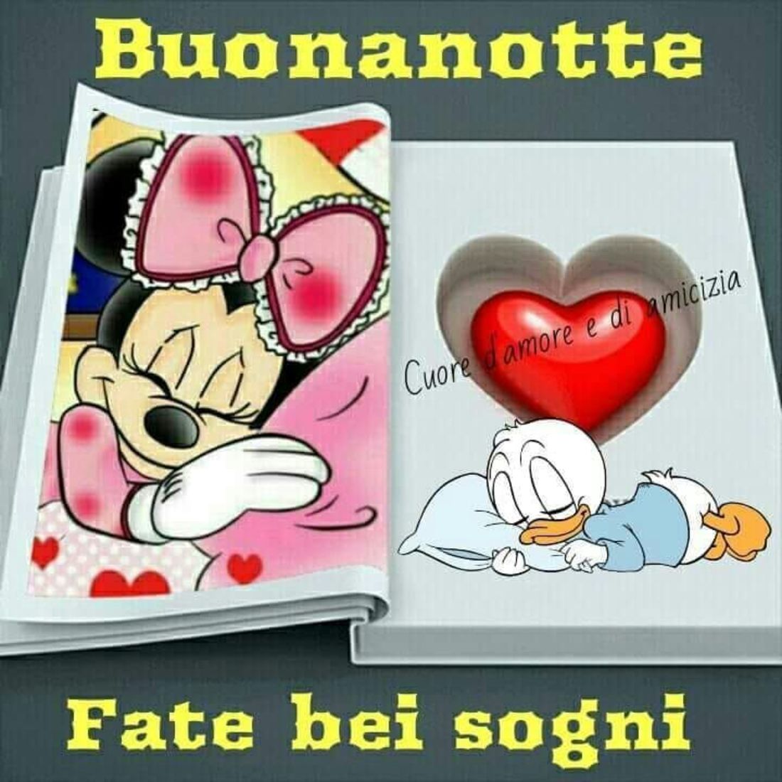 Buonanotte, fate bei sogni