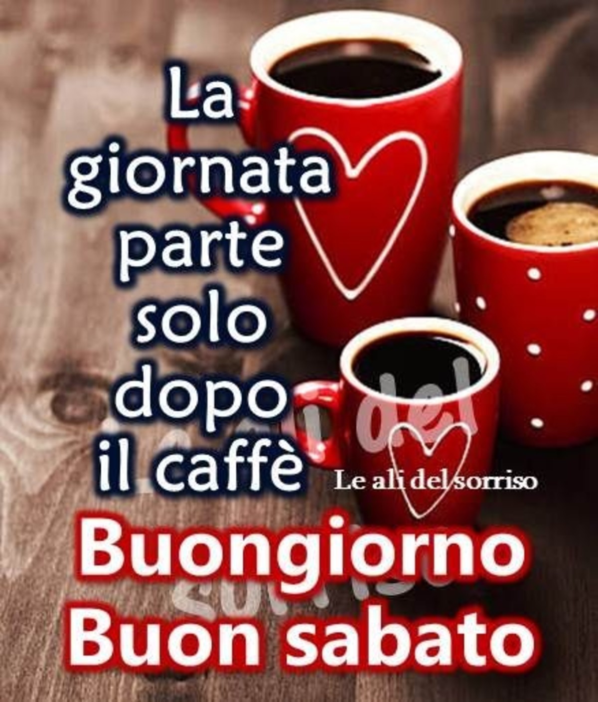 La giornata parte solo dopo il caffè, Buongiorno Buon Sabato