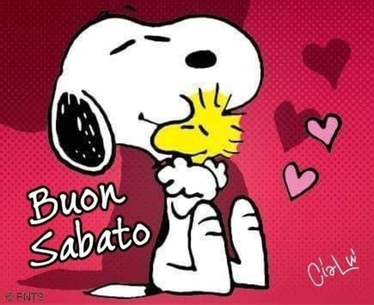Buon Sabato Snoopy