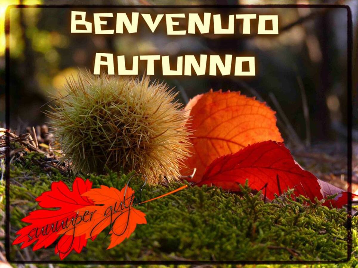 Benvenuto Autunno