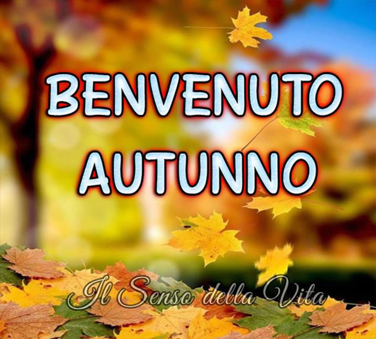 BENVENUTO AUTUNNO