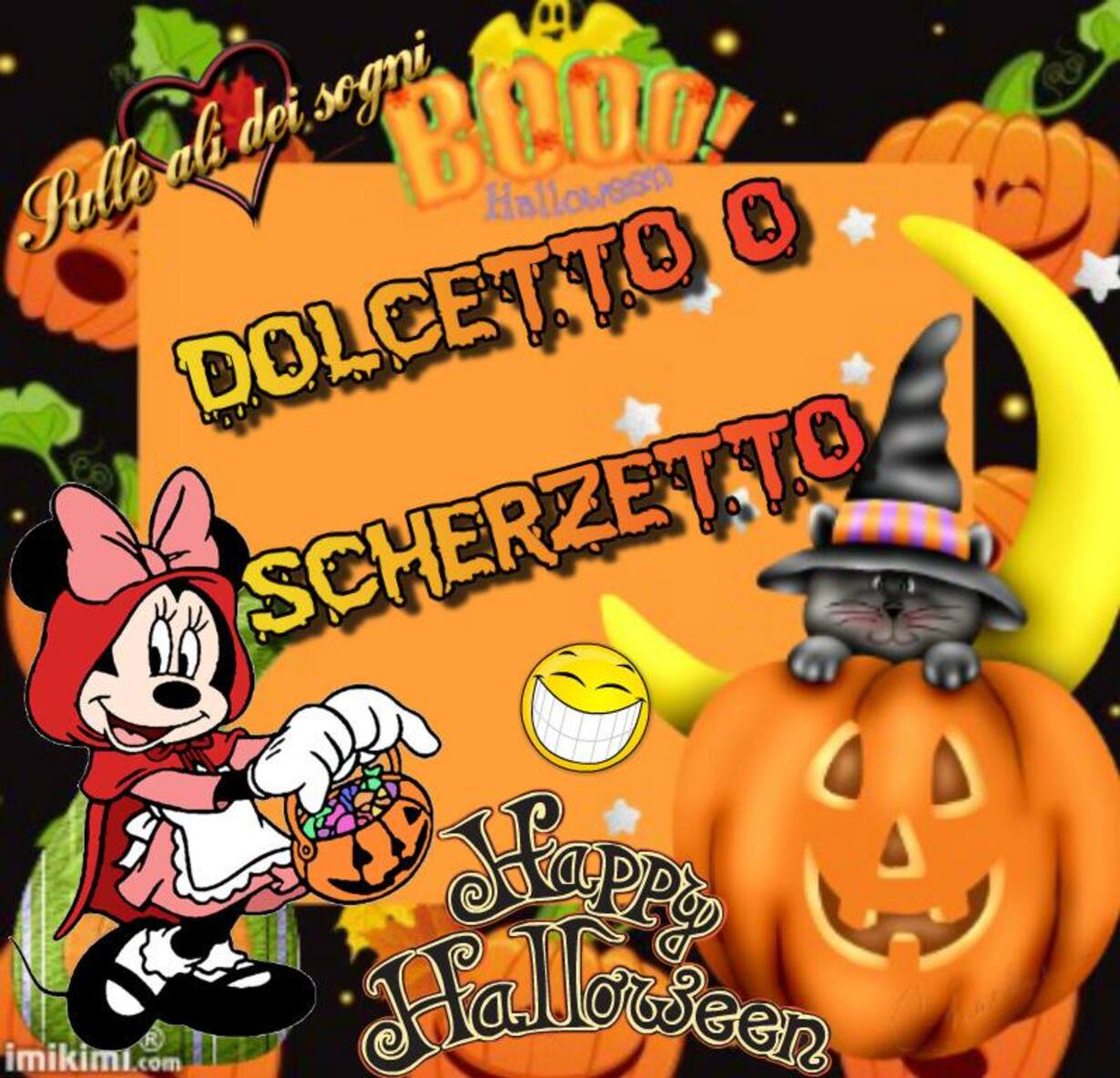 Dolcetto o Scherzetto Happy Halloween