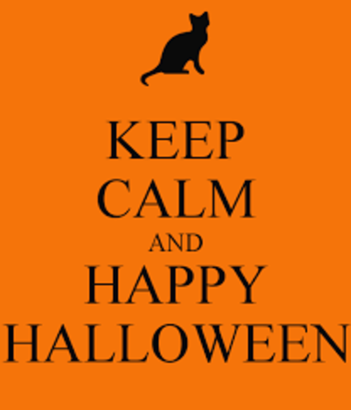 Keep Calm and Happy Halloween