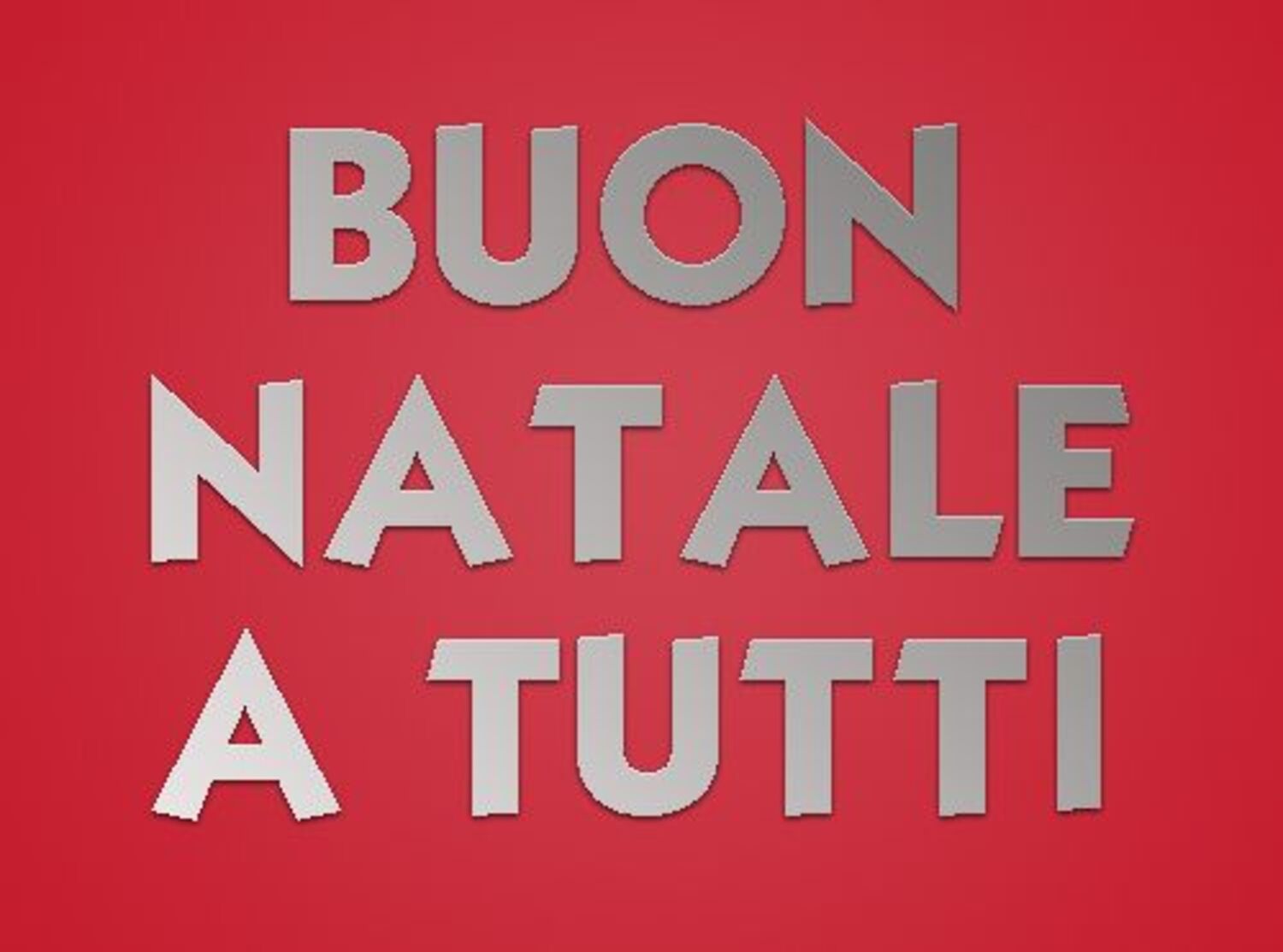 BUON NATALE A TUTTI