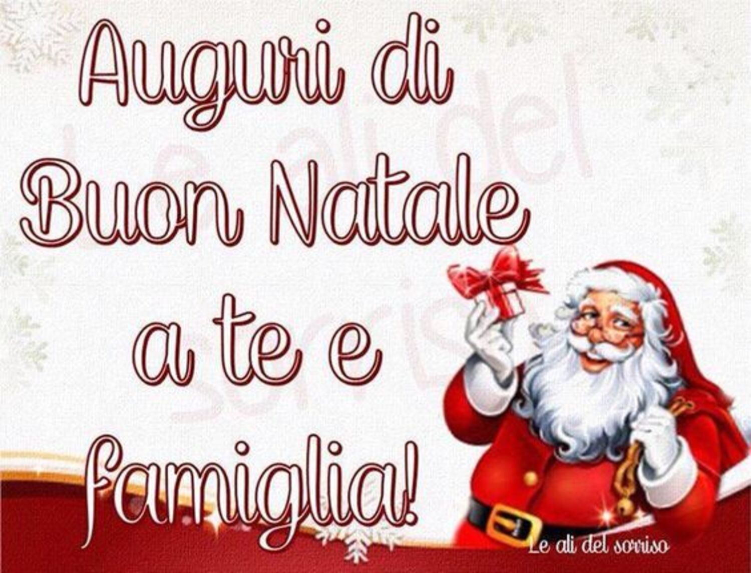 Auguri di Buon Natale a te e Famiglia!