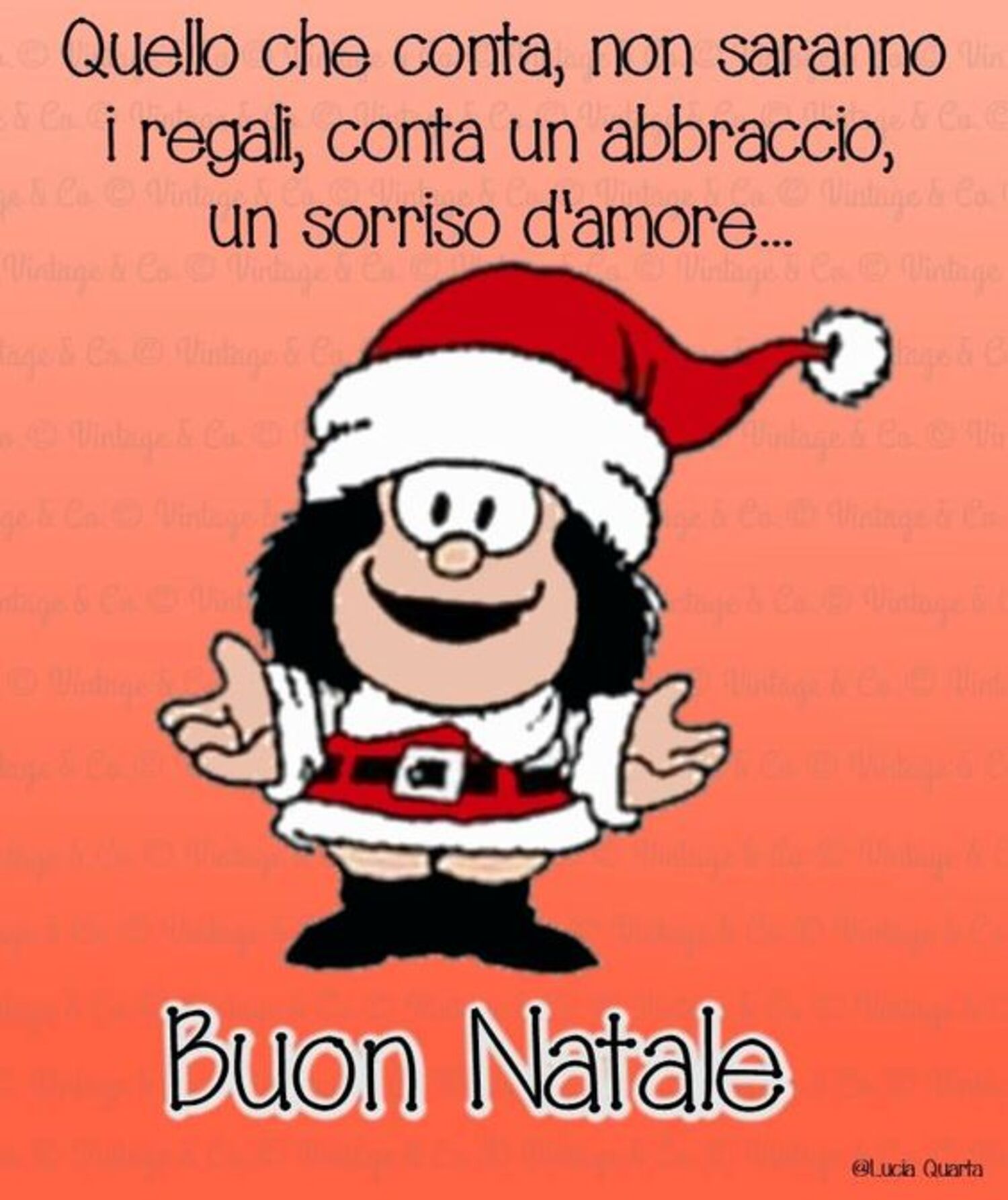 Buon Natale Mafalda