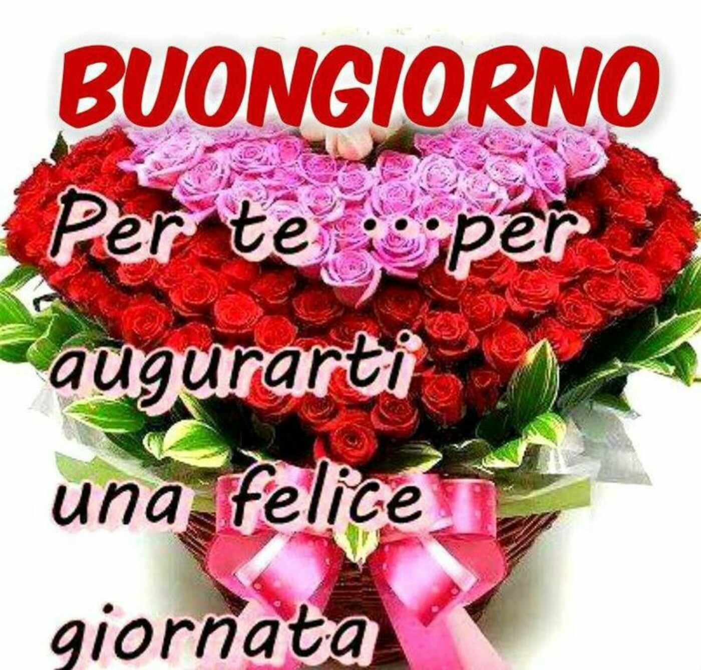 Buongiorno, Per Te... per augurarti una Felice Giornata