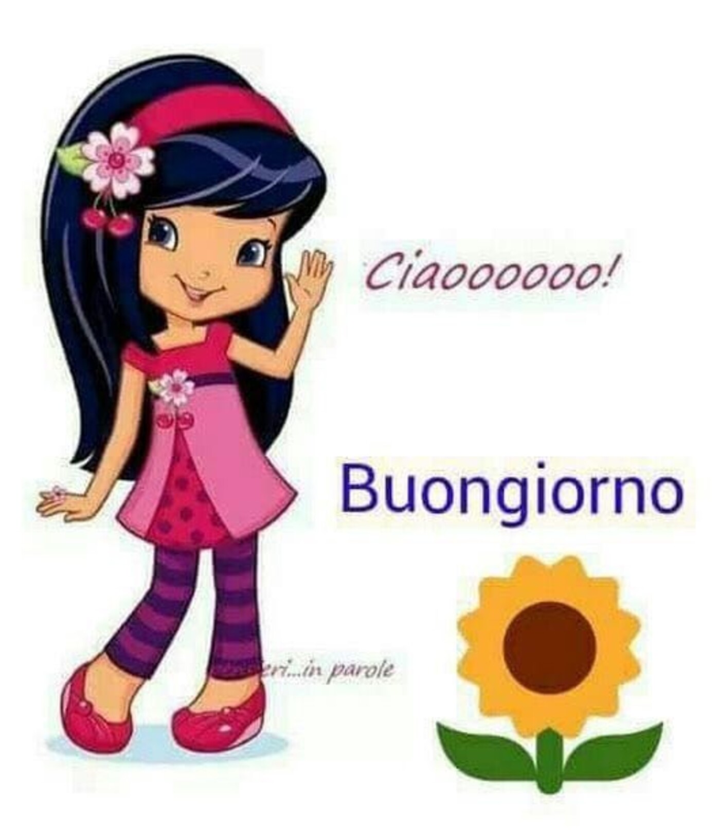 Ciaooooo! Buongiorno