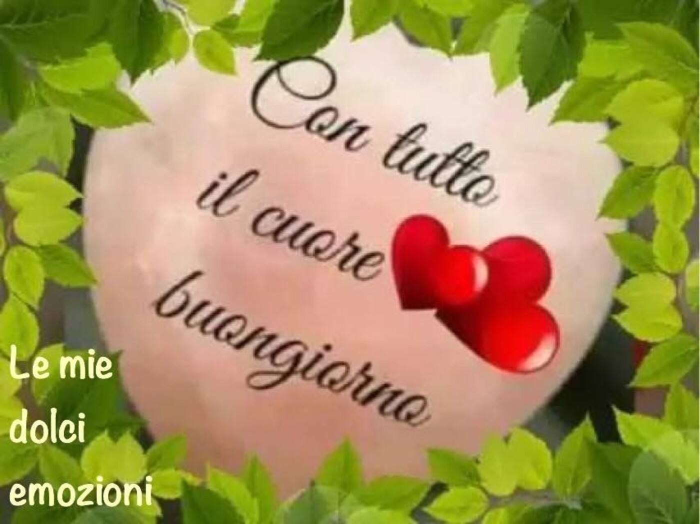 Con tutto il cuore Buongiorno