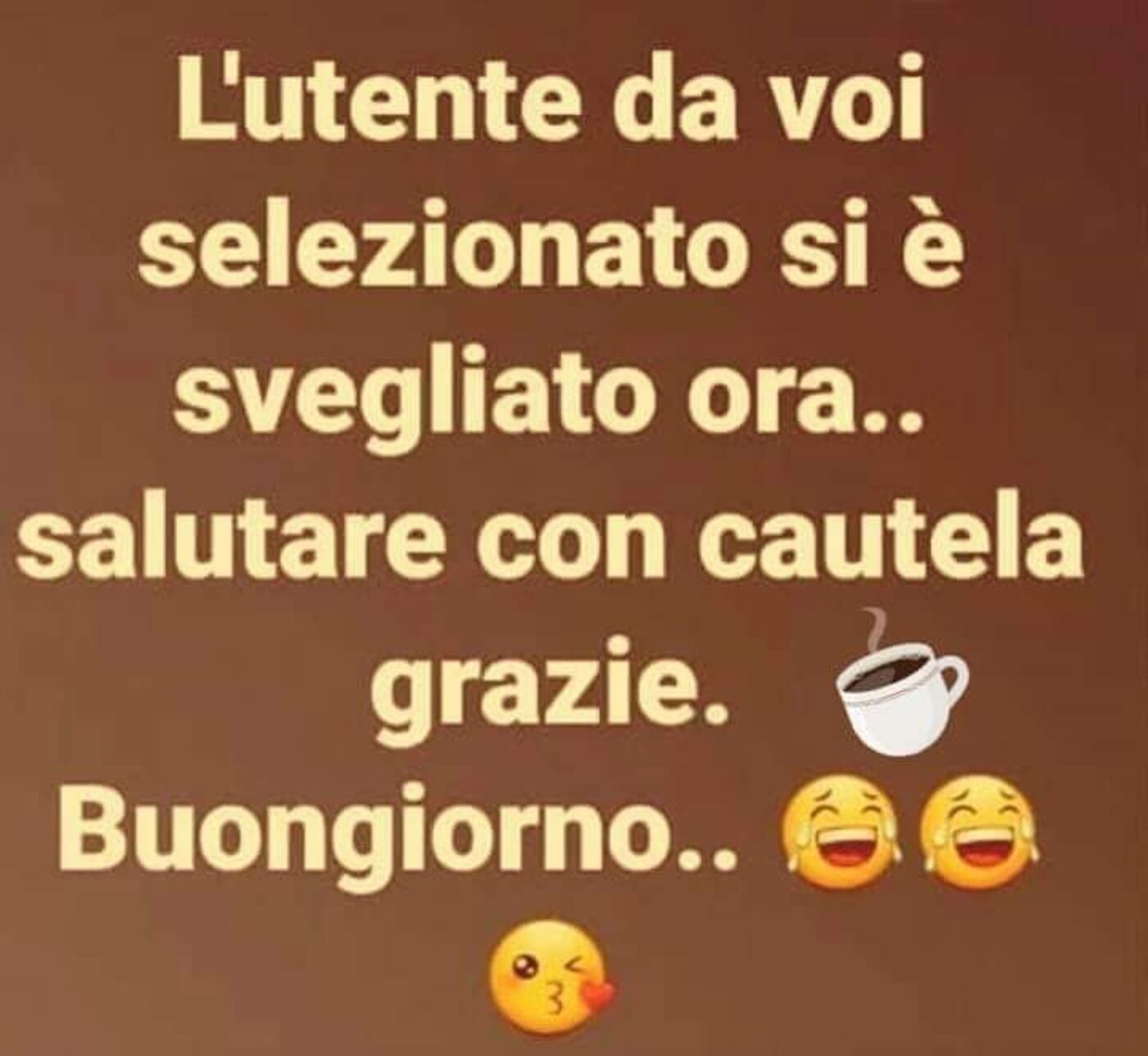 Buongiorno immagini divertenti