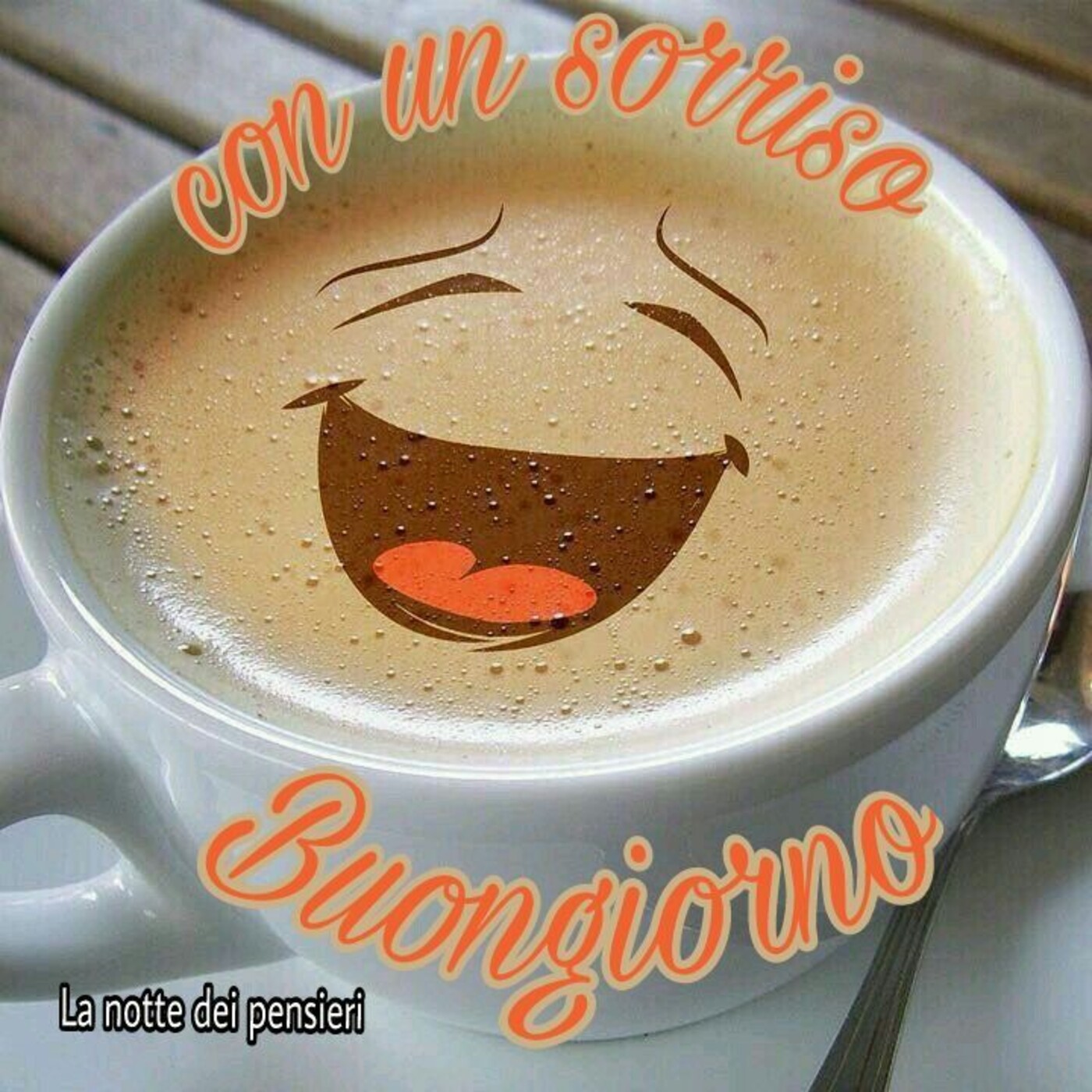 Con un sorriso... Buongiorno