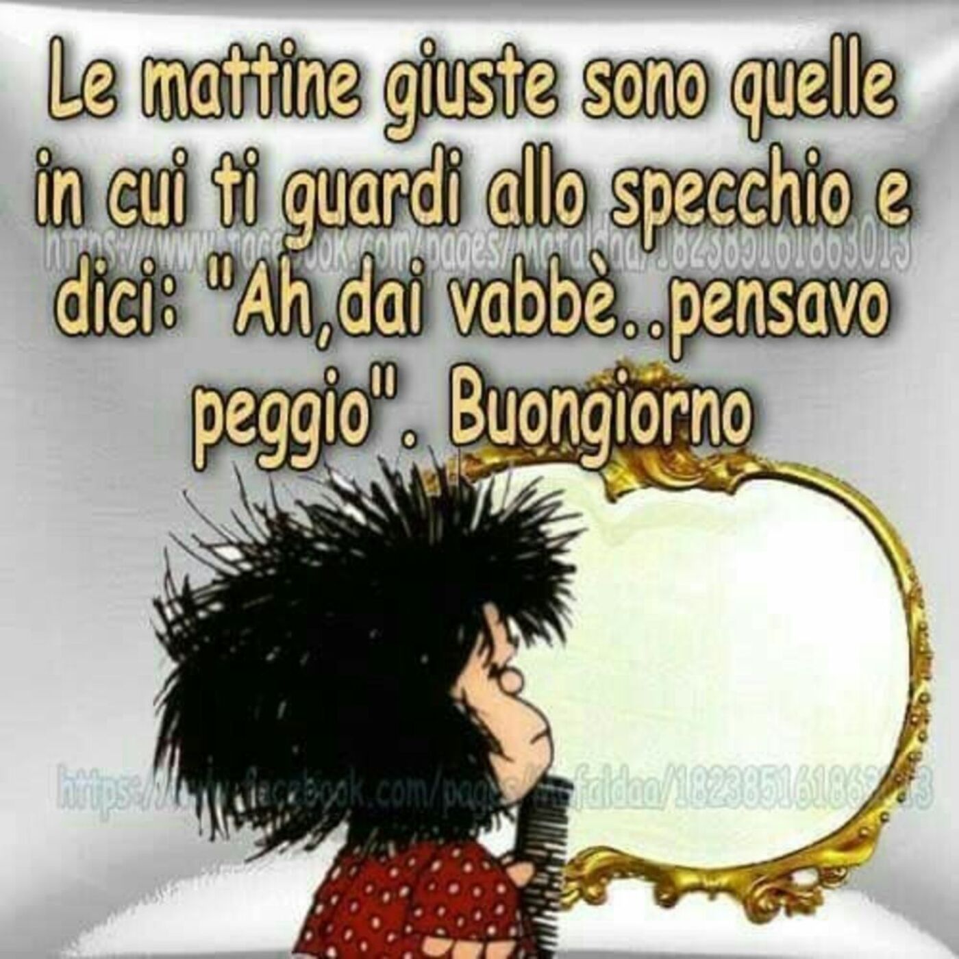 Buongiorno da Mafalda