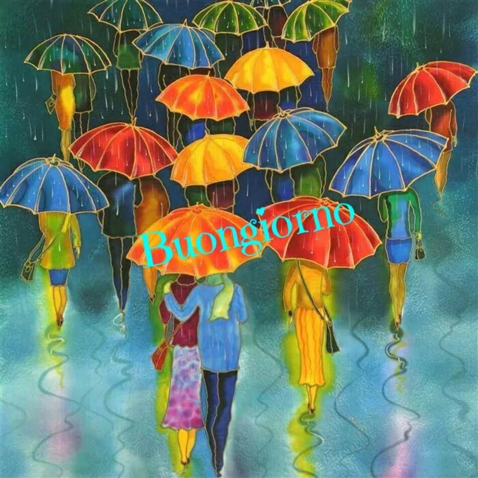 Buongiorno oggi piove