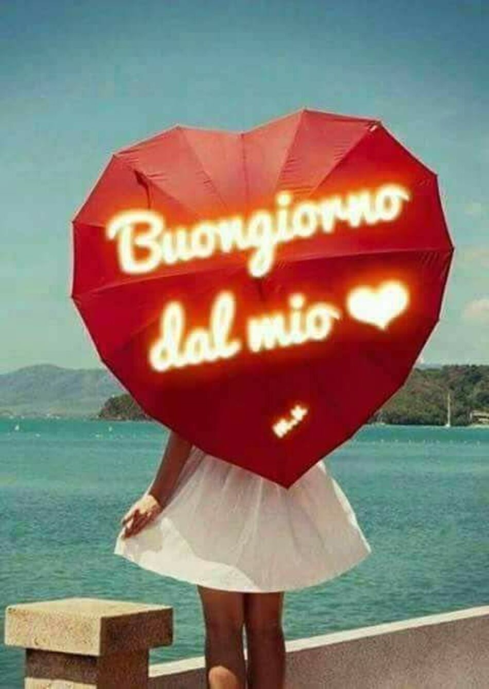 Buongiorno dal mio cuore