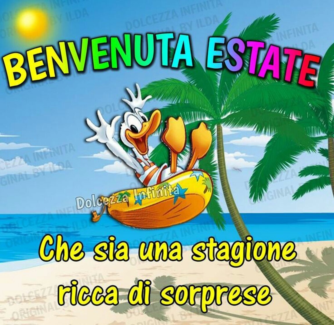 Benvenuta Estate Che sia una stagione ricca di sorprese