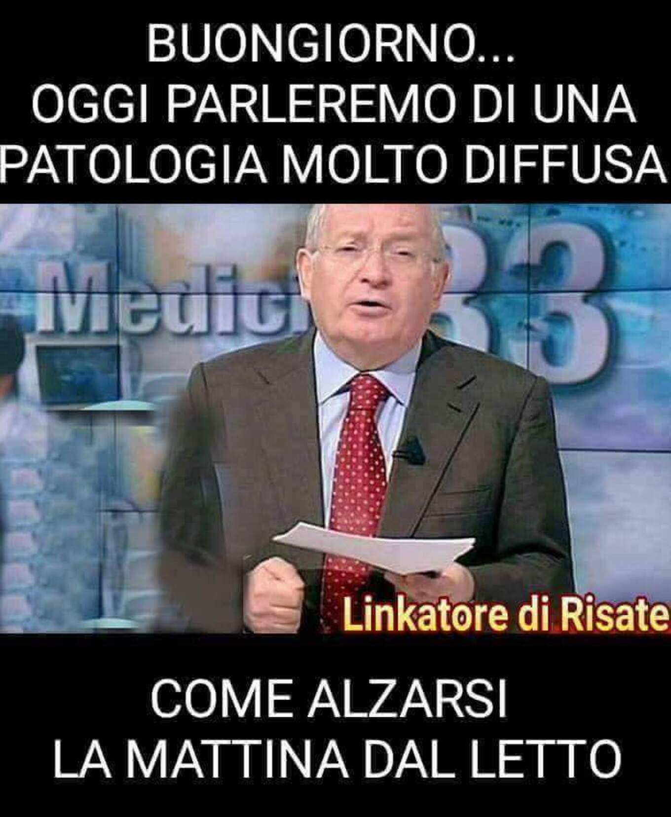 Buongiorno... oggi parleremo di una patologia molto diffusa: come alzarsi la mattina dal letto