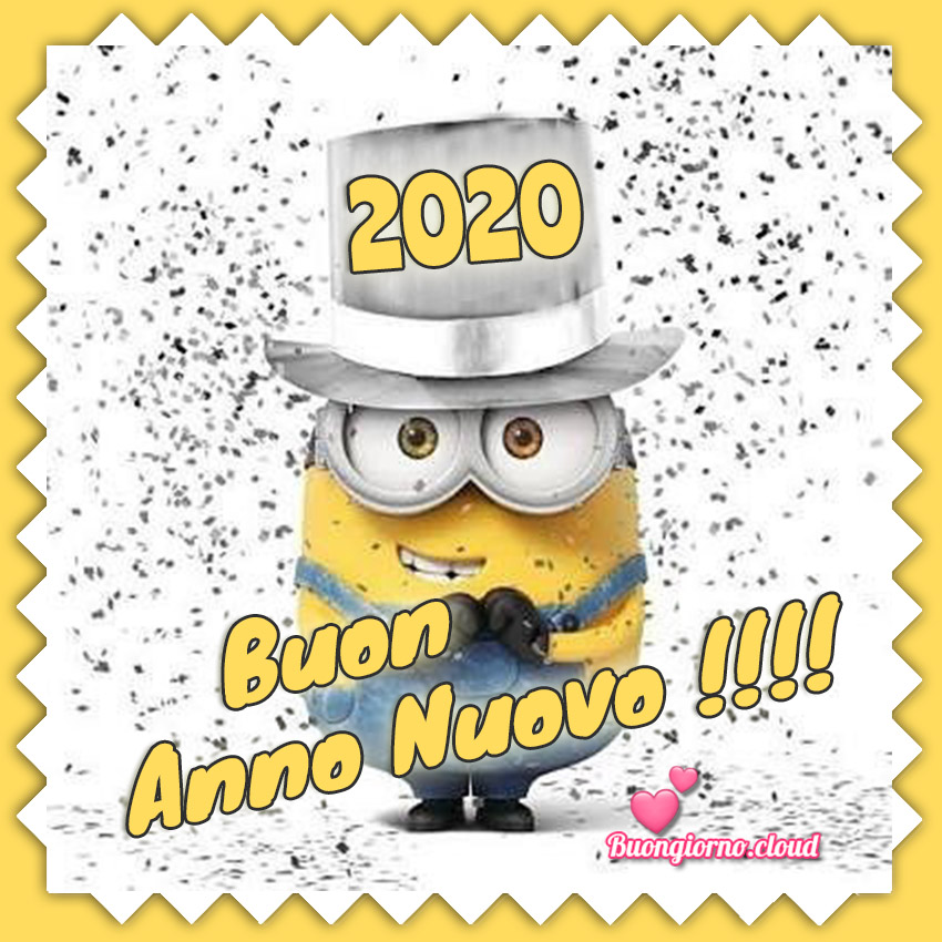 2020 Buon Anno Nuovo !!!! (Minions)
