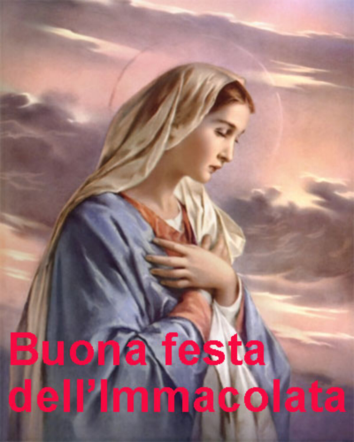 33 Buona Festa Dell Immacolata Concezione Buongiorno Cloud