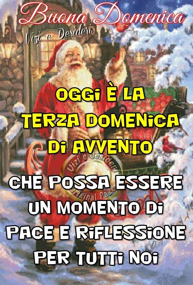 Buona Domenica, oggi è la Terza Domenica di Avvento, che possa essere un momento di pace e riflessione per tutti noi