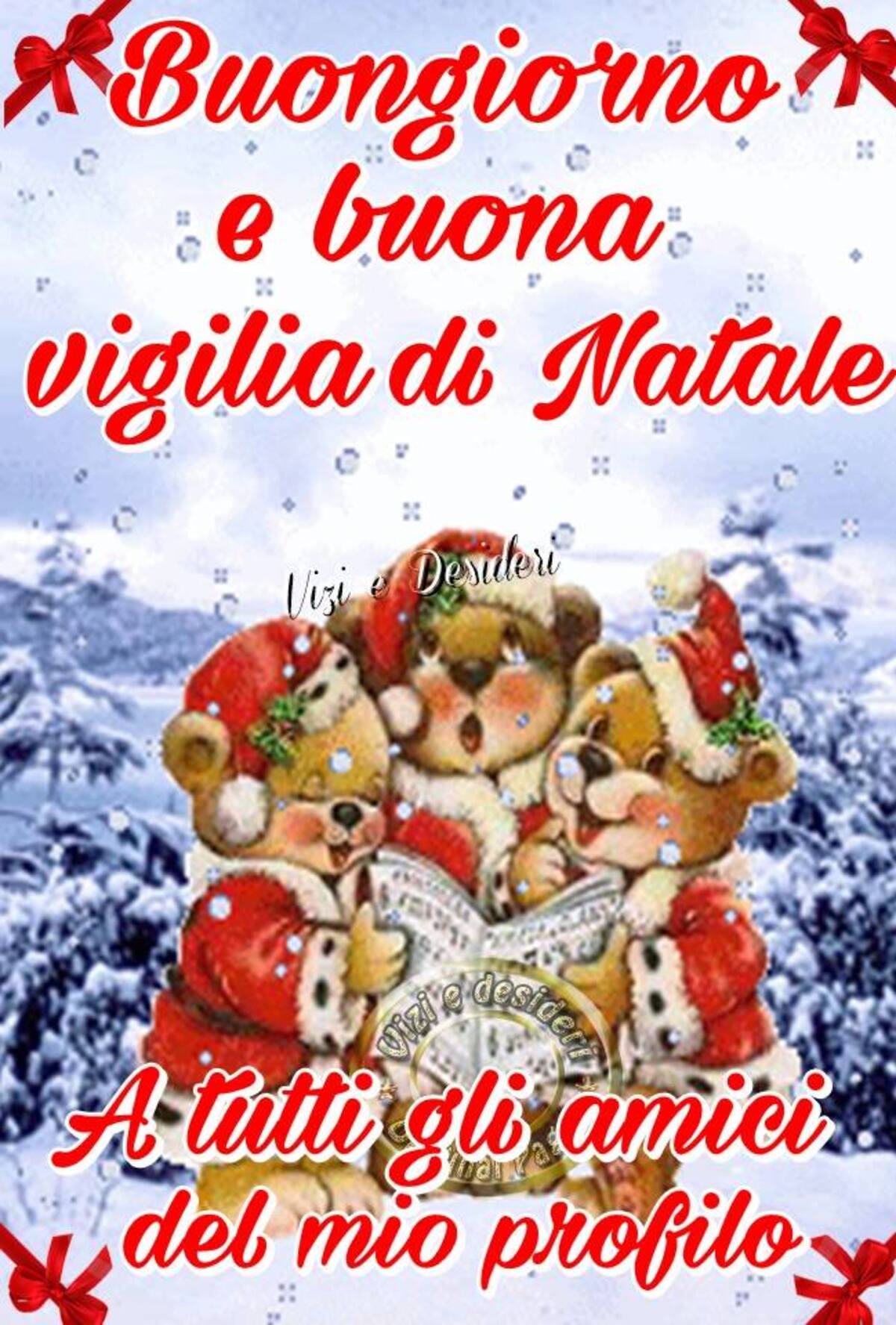 Frasi Del Buongiorno Di Natale.40 Buona Vigilia Di Natale Buongiorno Buongiorno Cloud