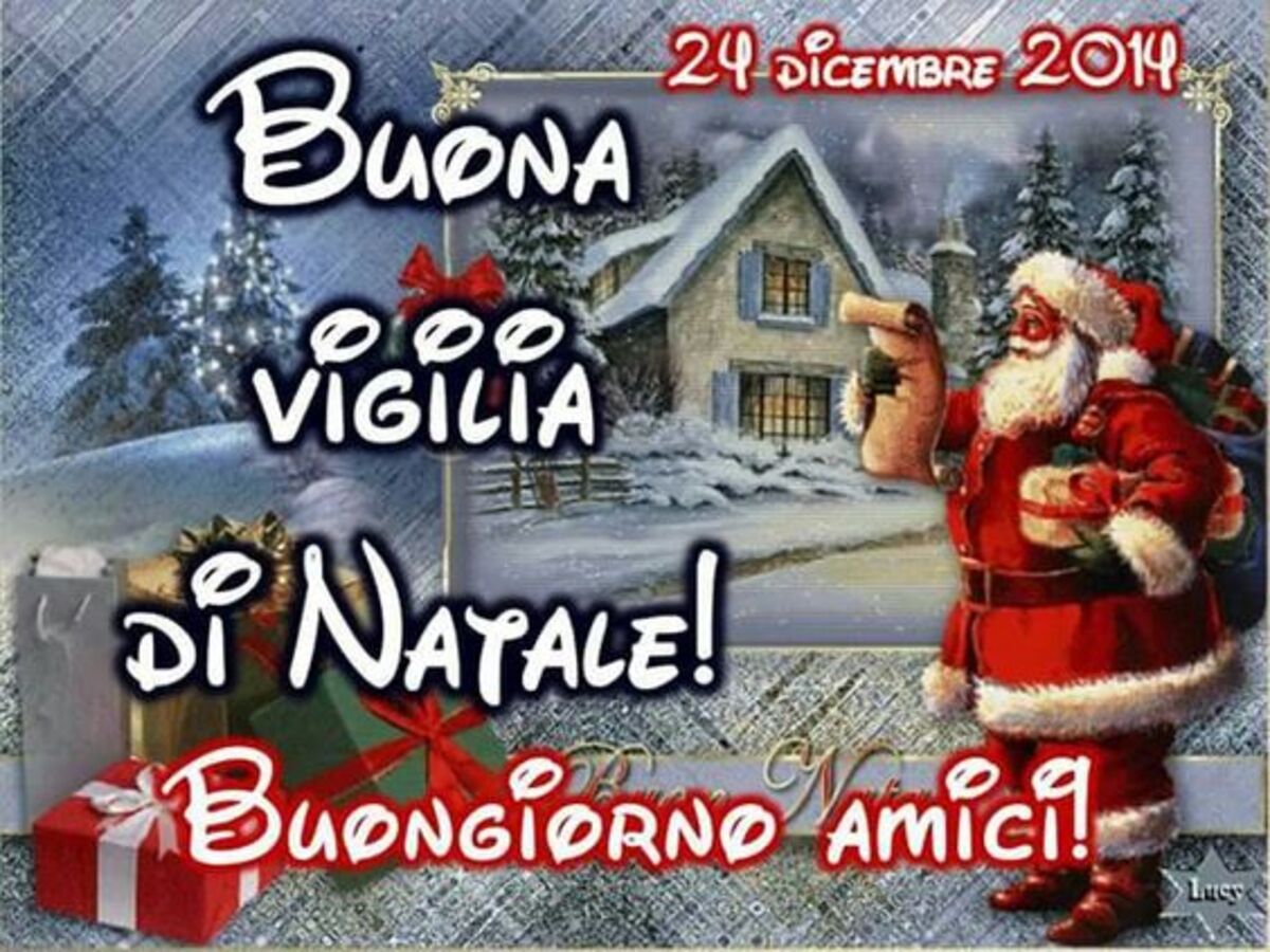 Immagini Di Vigilia Natale.40 Buona Vigilia Di Natale Buongiorno Buongiorno Cloud