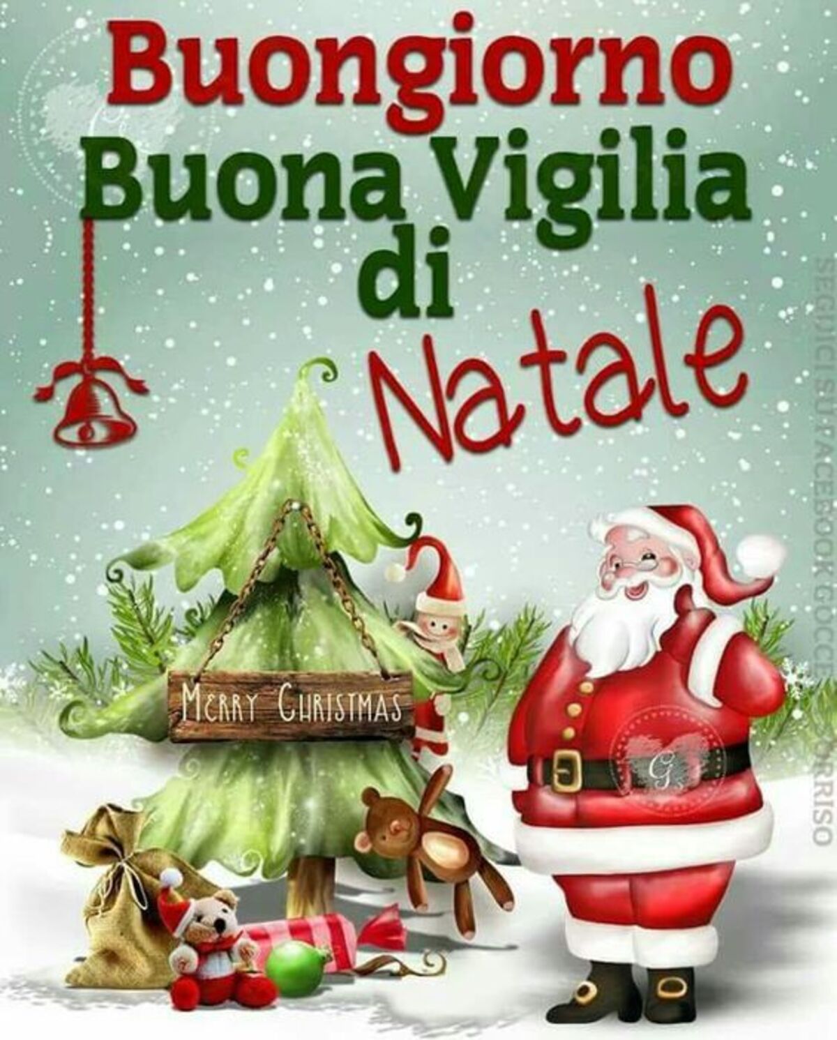 Buongiorno Buona Vigilia di Natale