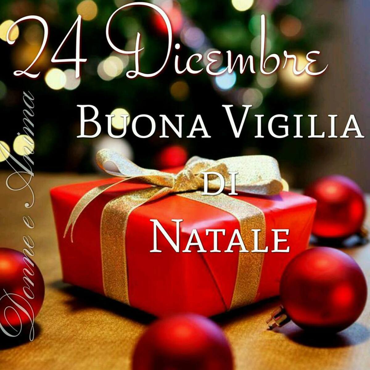 24 Dicembre Buona Vigilia di Natale