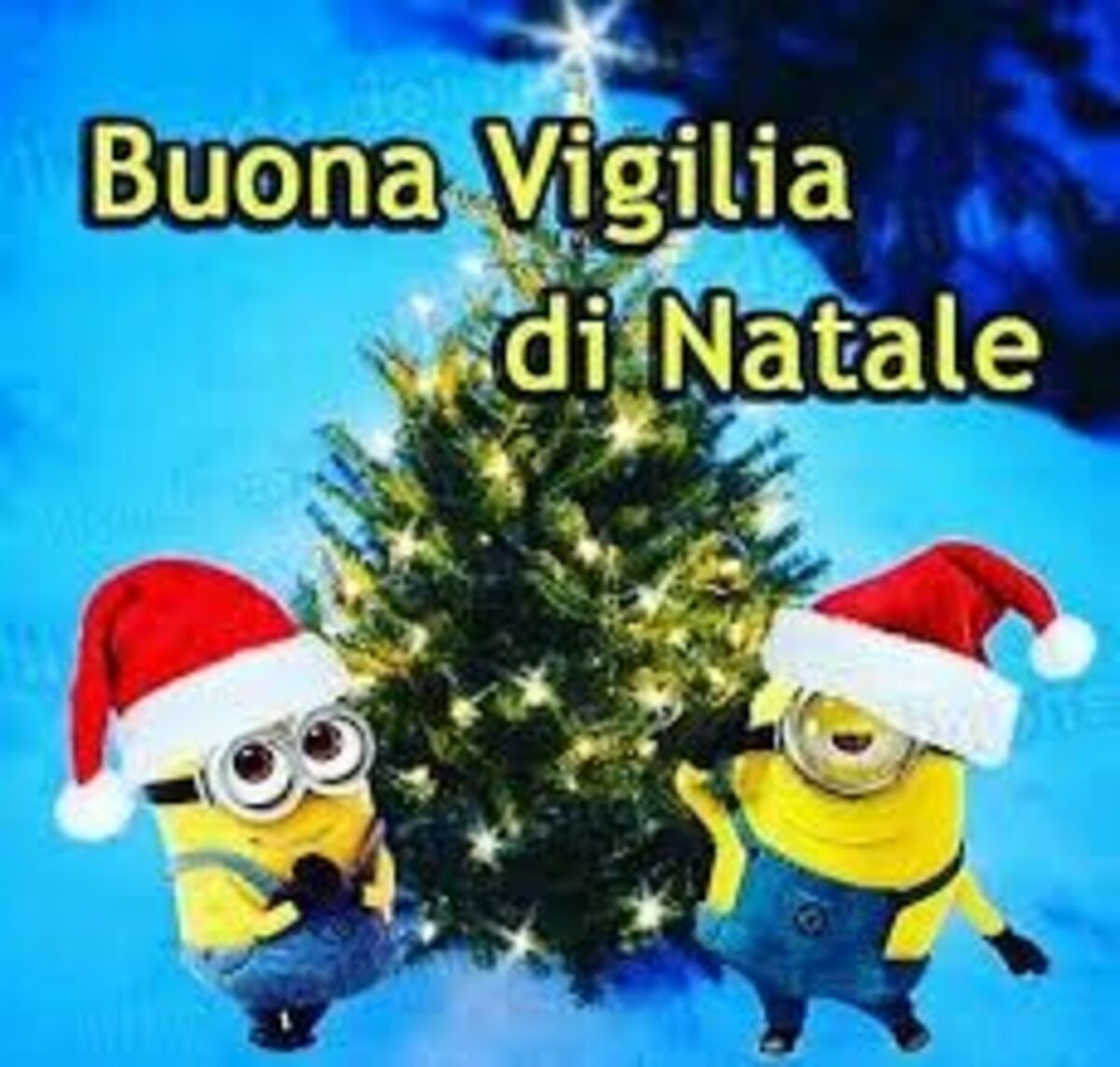 Buona Vigilia di Natale (Minions)