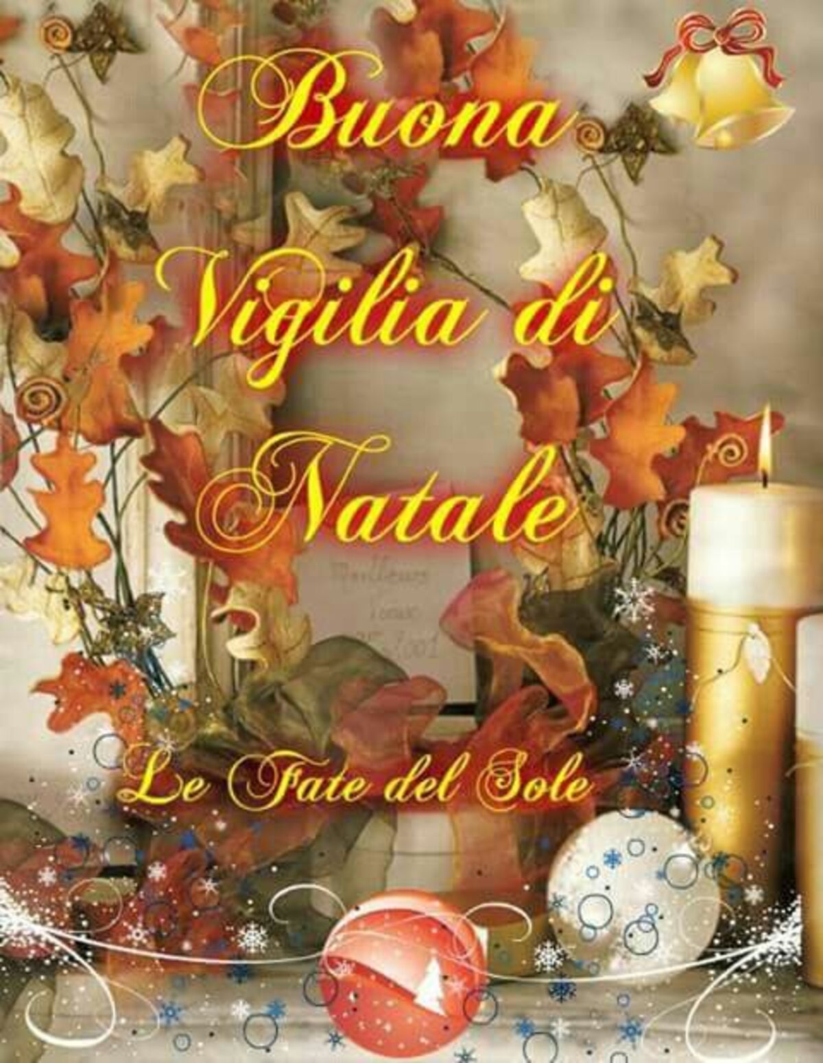 Buona Vigilia di Natale