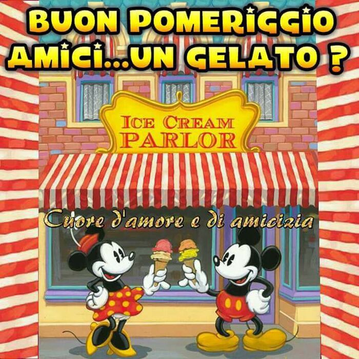 Buon Pomeriggio Amici... un gelato?