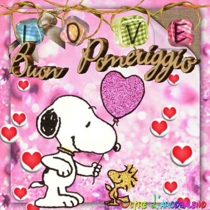 Buon Pomeriggio Snoopy