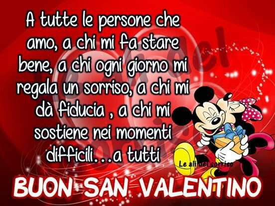 Buon San Valentino da Topolino e Minnie