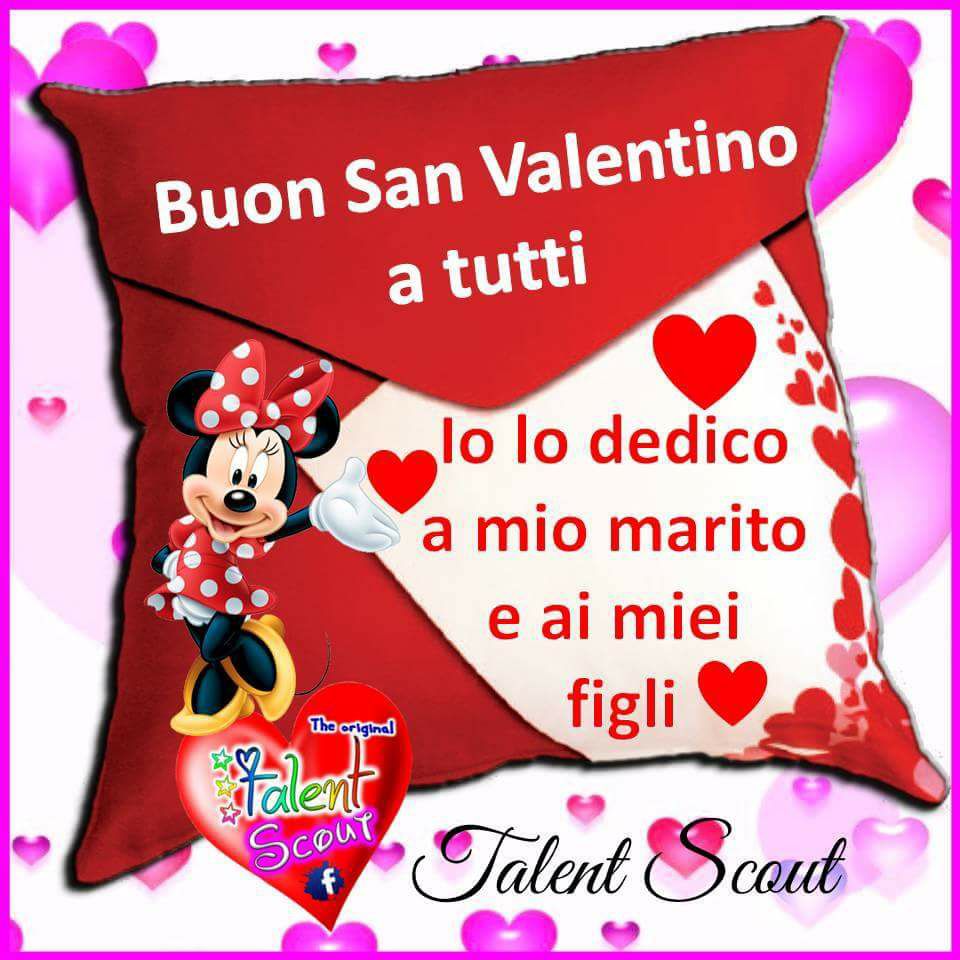 "Buon San Valentino a tutti ! Io lo dedico a mio marito e ai miei figli."