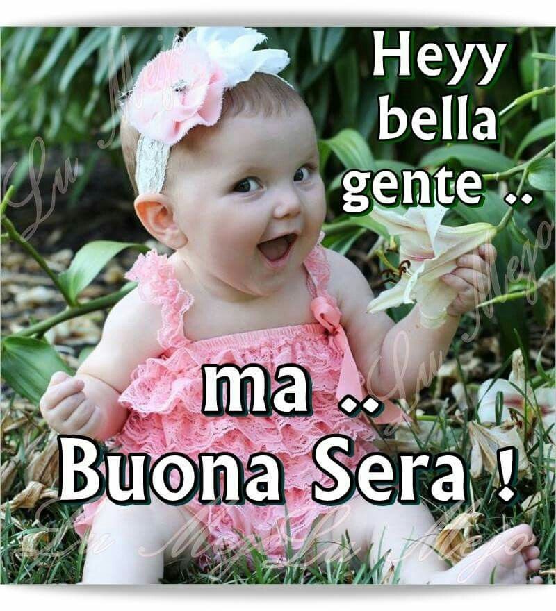 "Hey bella gente ! Ma Buona Sera!"