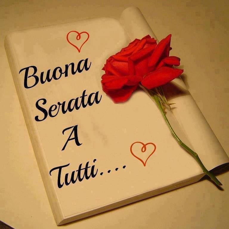 "Buona Serata a tutti..."