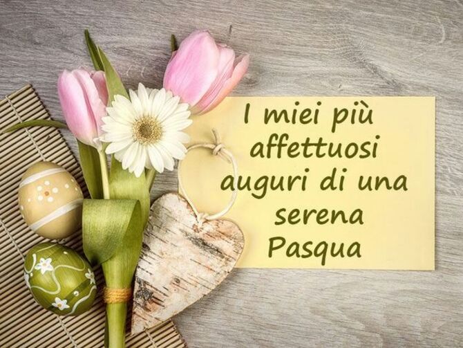 I miei più affettuosi auguri di una Serena Pasqua